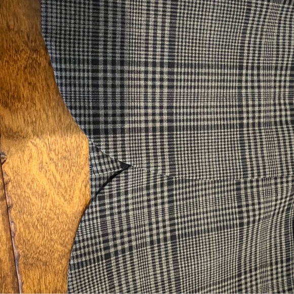 J. Crew Navy and Gray Plaid Women's Sommerset Blazer size 8 - Picture 10 of 16